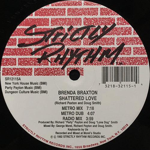 BRENDA BRAXTON // SHATTERED LOVE (5VER)
