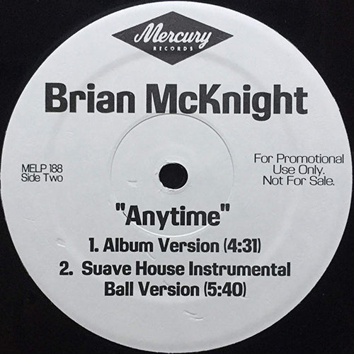 BRIAN MCKNIGHT // ANYTIME (4VER)