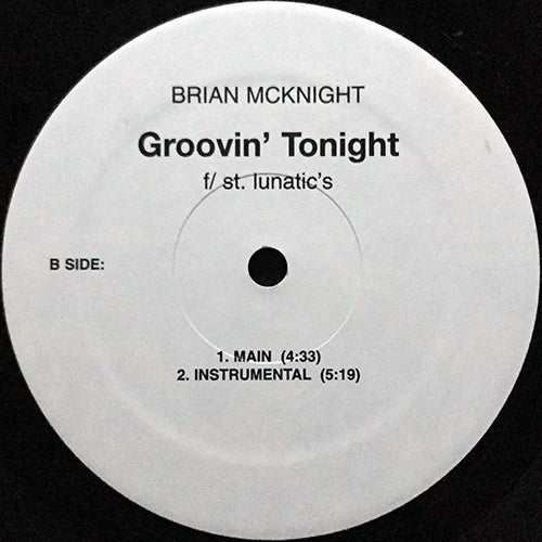 BRIAN McKNIGHT feat. ST. LUNATICS // DON'T KNOW WHERE TO START (2VER) feat. NATE DOGG / GROOVIN TONIGHT (2VER)