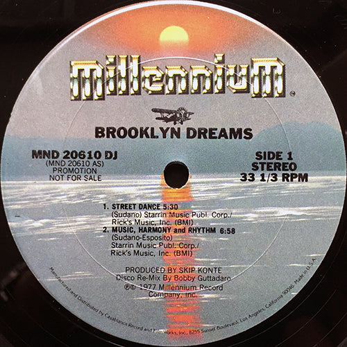 BROOKLYN DREAMS // STREET DANCE (5:30) / MUSIC, HARMONY & RHYTHM (6:58)