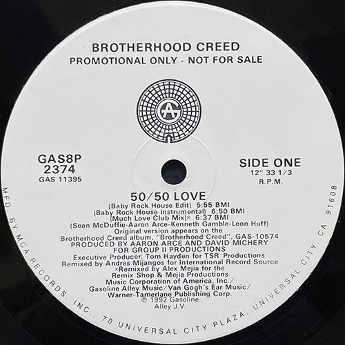 BROTHERHOOD CREED // 50/50 LOVE (REMIX) (6VER)