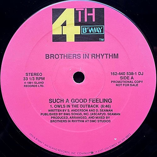 BROTHERS IN RHYTHM // SUCH A GOOD FEELING (3VER)