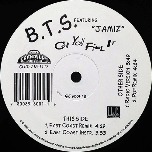 B.T.S. feat. JAMIZ // CAN YOU FEEL IT (4VER)