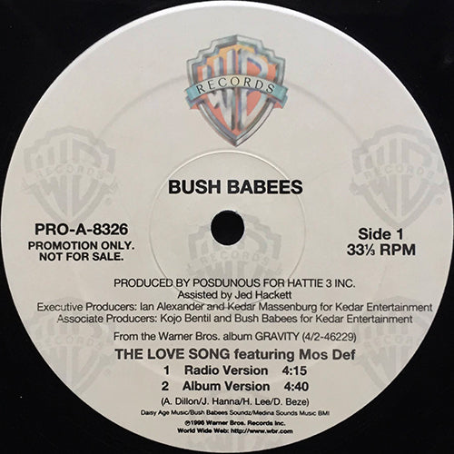 BUSH BABEES feat. MOS DEF // THE LOVE SONG (4VER)