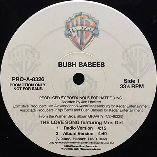 BUSH BABEES feat. MOS DEF // THE LOVE SONG (4VER)