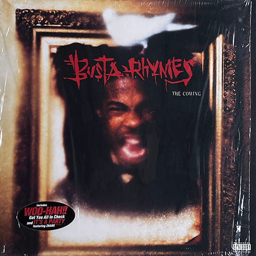 BUSTA RHYMES // COMING (LP) inc. DO MY THING / EVERYTHING REMAINS RAW / ABANDON SHIP / WOO HAH! (GOT YOU ALL IN CHECK) / IT'S A PARTY / HOT FUDGE / ILL VIBE / FLIPMODE SQUAD MEETS DEF SQUAD / STILL SHINING / KEEP IT MOVIN' / THE FINISH LINE etc