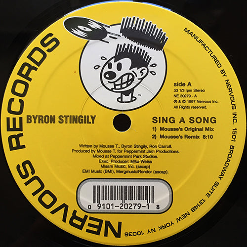 BYRON STINGILY // SING A SONG (4VER)
