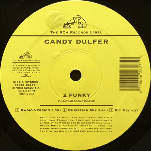 CANDY DULFER // 2 FUNKY (6VER)