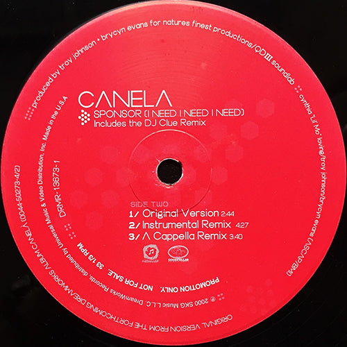 CANELA feat. FABOLOUS // SPONSOR (DJ CLUE REMIX) (6VER)