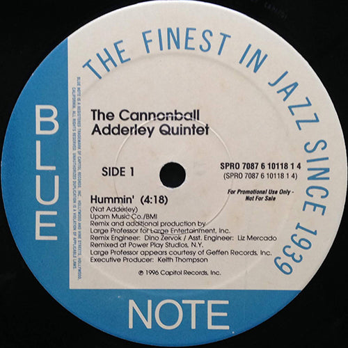CANNONBALL ADDERLEY QUINTET / RONNIE FOSTER // HUMMIN' (LARGE PROFESSOR REMIX) (4:18) / SUMMER SONG (DIAMOND D REMIX) (4:57)