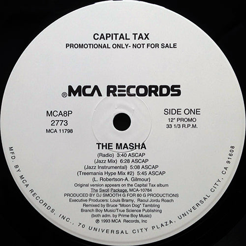 CAPITAL TAX // THE MASHA (7VER)