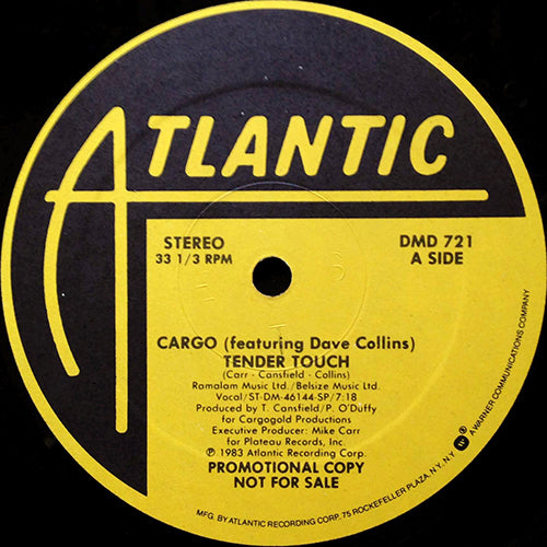 CARGO feat. DAVE COLLINS // TENDER TOUCH (7:18) / INST (5:43)