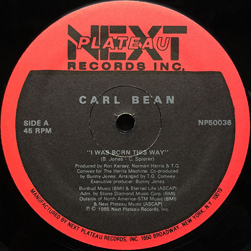 CARL BEAN // I WAS BORN THIS WAY (BETTER DAYS VERISION) (3VER)