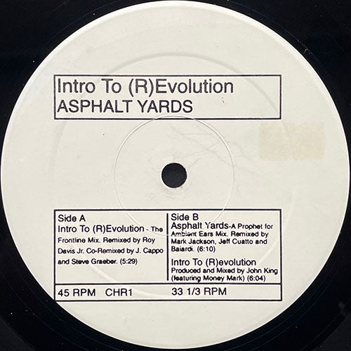 CARL HANCOCK RUX // INTRO TO (R)EVOLUTION (THE FRONTLINE MIX) / (ORIGINAL) / ASPHALT YARDS (A PROPHET FOR AMBIENT EARS MIX)