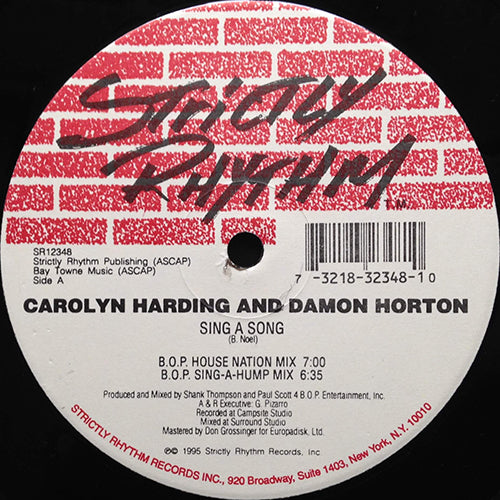 CAROLYN HARDING & DAMON HORTON // SING A SONG (4VER)