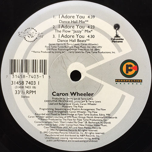 CARON WHEELER // I ADORE YOU (6VER)