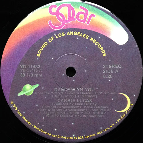 CARRIE LUCAS // DANCE WITH YOU (6:26) / SIMPLER DAYS (3:44)