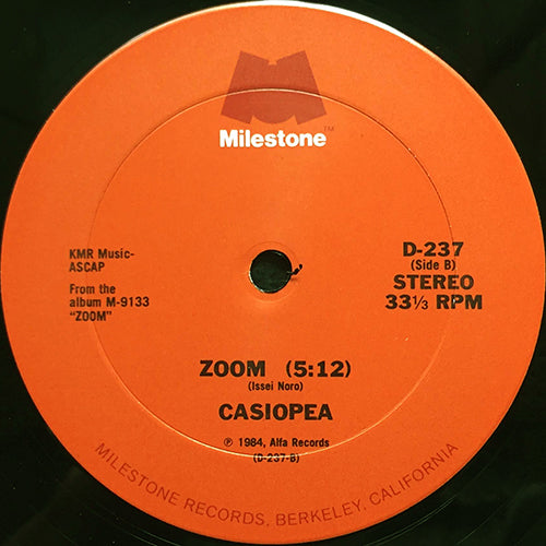 CASIOPEA // ZOOM (5:12) / DOWN UPBEAT (6:08)