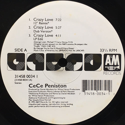 CE CE PENISTON // CRAZY LOVE (6VER)