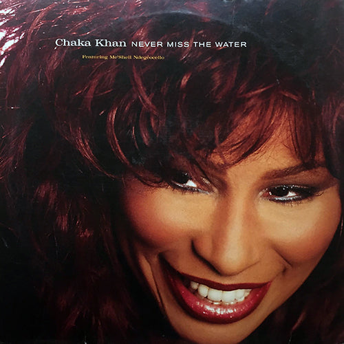 CHAKA KHAN feat. ME'SHELL NDEGEOCELLO // NEVER MISS THE WATER (FRANKIE KNUCKLES REMIX) (4VER) / PAPILLON (aka HOT BUTTERFLY)