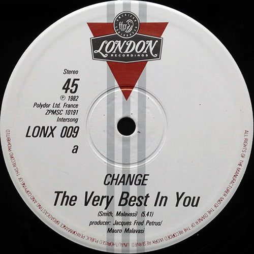 CHANGE // THE VERY BEST IN YOU (5:41) / YOU'RE MY GIRL (4:08)