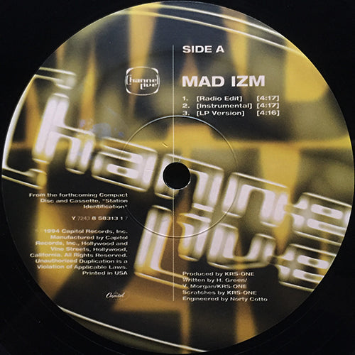 CHANNEL LIVE // MAD IZM (3VER) / REPROGRAM (2VER)