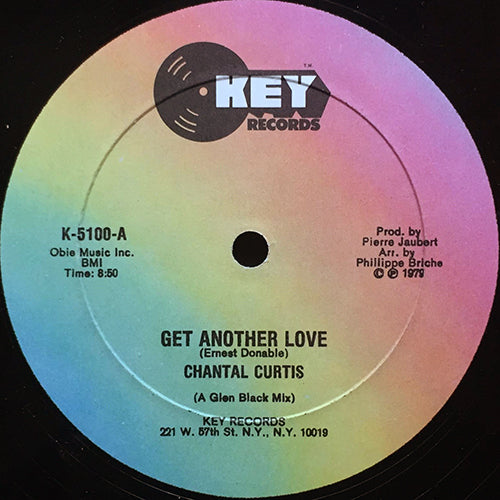 CHANTAL CURTIS // GET ANOTHER LOVE (8:50) / HEY TAXI DRIVER (4:40)