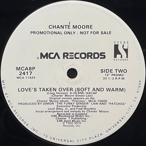 CHANTE MOORE // LOVE'S TAKEN OVER (SOFT AND WARM) (5:17/6:43)