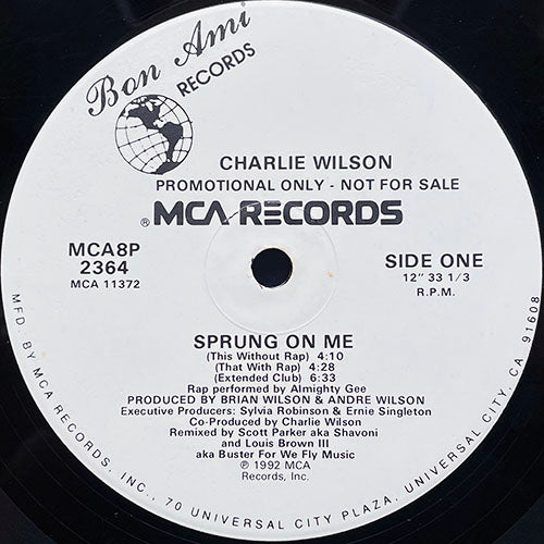 CHARLIE WILSON // SPRUNG ON ME (6VER)