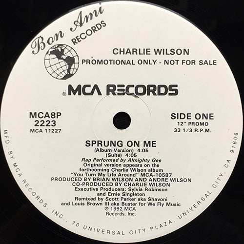 CHARLIE WILSON // SPRUNG ON ME (3VER)