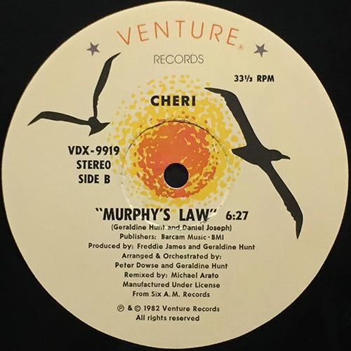 CHERI // MURPHY'S LAW (6:42) / (INSTRUMENTAL) (6:27)