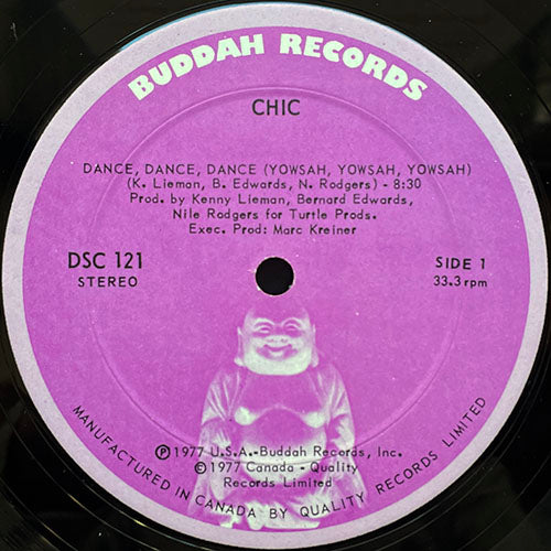 CHIC // DANCE, DANCE, DANCE (YOWSAH, YOWSAH, YOWSAH)  (8:30/4:35)