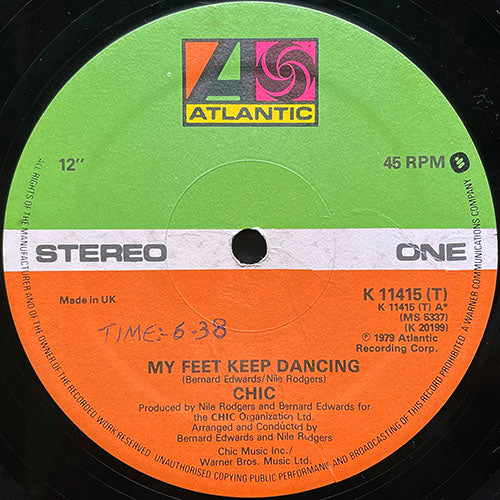 CHIC  // MY FEET KEEP DANCING / WHAT ABOUT ME