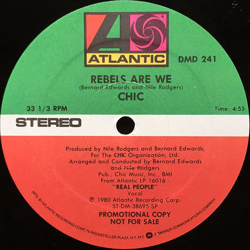 CHIC // REBELS ARE WE (4:55)