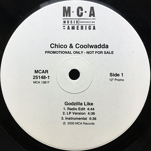 CHICO & COOLWADDA // GODZILLA LIKE (3VER)