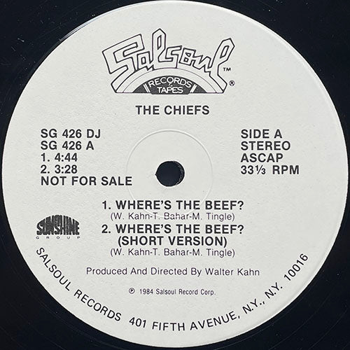 CHIEFS // WHERE'S THE BEEF? (4VER)