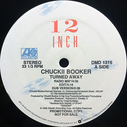 CHUCKII BOOKER // TURNED AWAY (6VER)