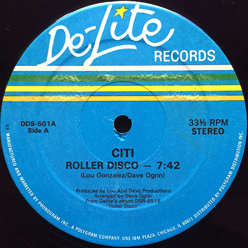 CITI // ROLLER DISCO (7:42) / HEART ATTACK (3:55)