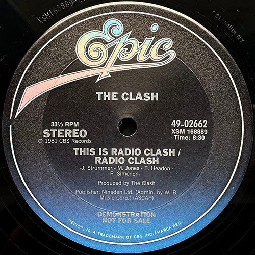 CLASH // THIS IS RADIO CLASH / RADIO CLASH (8:30) / OUTSIDE BROADCAST / RADIO FIVE (11:07)