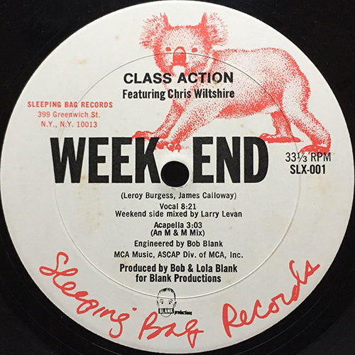 CLASS ACTION feat. CHRIS WILTSHIRE // WEEKEND (4VER)