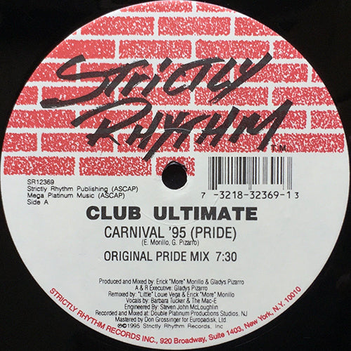 CLUB ULTIMATE // CARNIVAL '95 (PRIDE) (3VER)