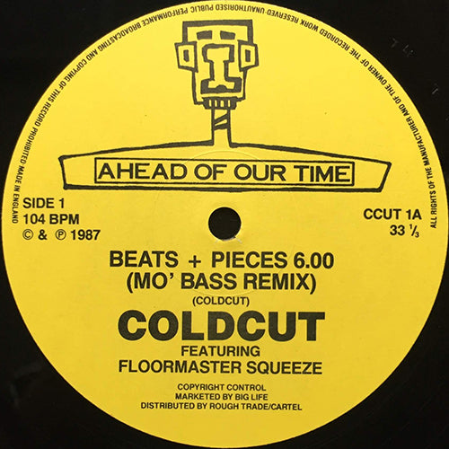 COLDCUT // BEATS + PIECES (MO' BASS REMIX) / THAT GREEDY BEAT