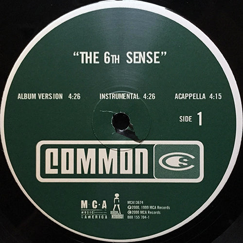COMMON // THE 6TH SENSE (3VER) / DOOINIT (2VER)