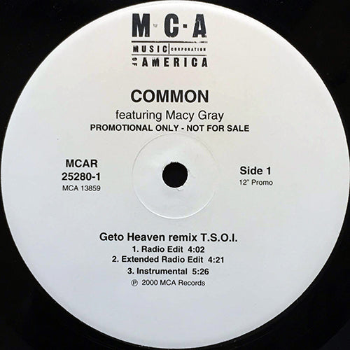 COMMON feat. MACY GRAY  // GETO HEAVEN (REMIX) (5VER)