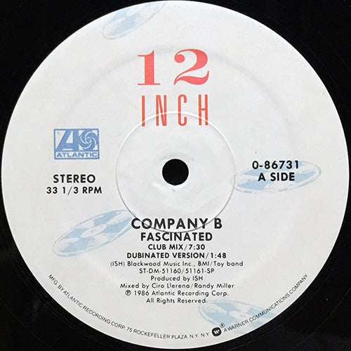 COMPANY B // FASCINATED (4VER) / FASCIDUBBED