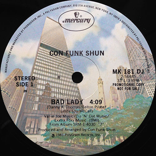 CON FUNK SHUN // BAD LADY (4:09)