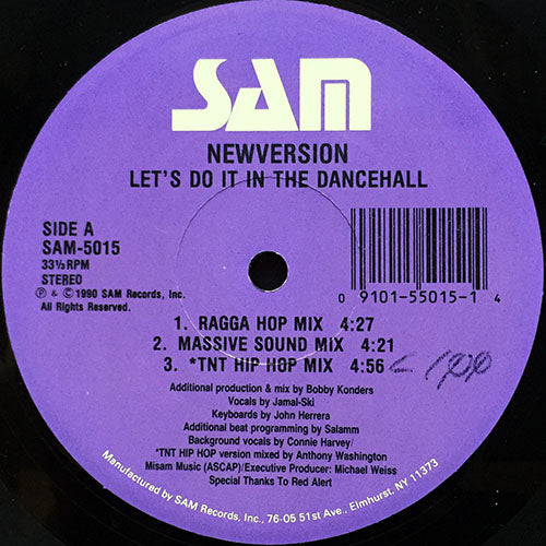 CONVERTION / NEWVERSION // LET'S DO IT IN THE DANCEHALL (4VER) / LET'S DO IT (ORIGINAL DISCO VERSION) (8:13)