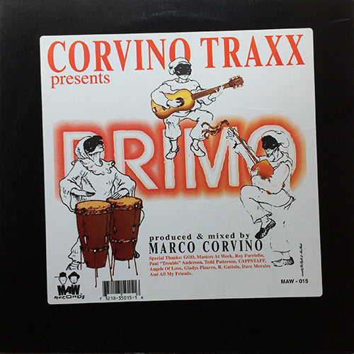 CORVINO TRAXX // PRIMO (LATIN GROOVE) (7:35) / (LATIN BEATS) (8:06)