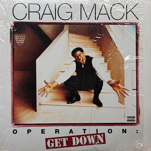 CRAIG MACK // OPERATION : GET DOWN (LP) inc. CAN YOU STILL LOVE ME / WHAT I NEED / JOCKIN' MY STYLE / RAP HANGOVER / SIT BACK & RELAX / DO YOU SEE / ROCK DA PARTY / TODAY'S FORECAST / STYLE / YOU! / DRUGS, GUNS AND THUGS / PRIME TIME LIVE
