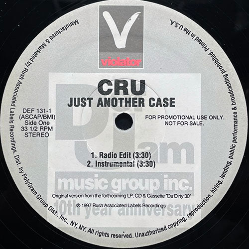 CRU // JUST ANOTHER CASE (4VER)